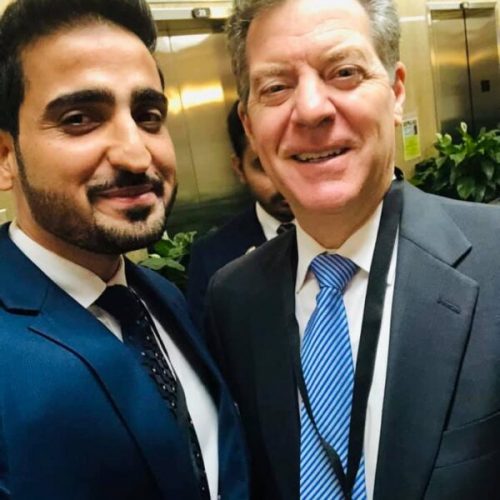With the Ambassador